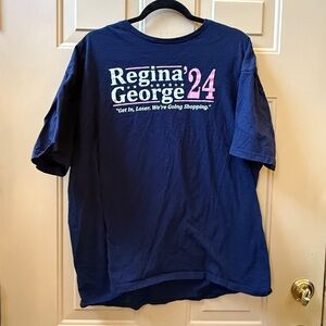 Navy Blue Graphic T-Shirt